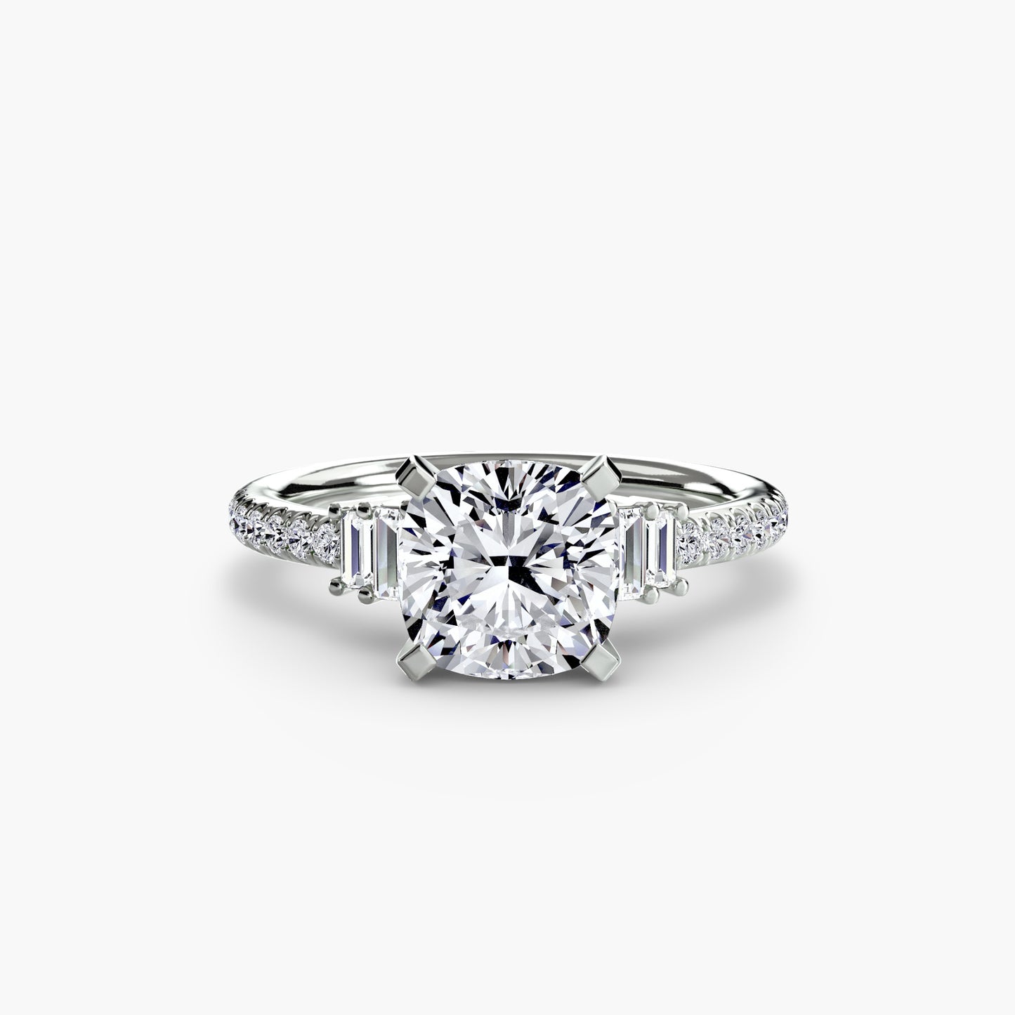 Solitaire with Pavé 4