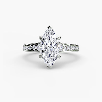 Solitaire with Pavé 7